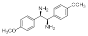 (1R,2R)-1,2-Di(4’-methoxy phenyl)-1,2-diaminoethane