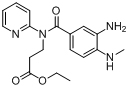 3-[(3-amino-4-methylamino-benzoyl)-pyridin-2-yl-amino]-propionic acid ethyl ester